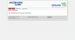Desktop Screenshot of molterundpink.de